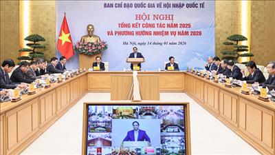 Thủ tướng: Chủ động đóng góp, xây dựng và định hình quan hệ quốc tế