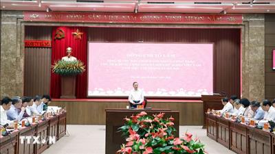Tổng Bí thư, Chủ tịch nước Tô Lâm: Hà Nội phải tăng trưởng nhanh, chất lượng phát triển phải tốt hơn
