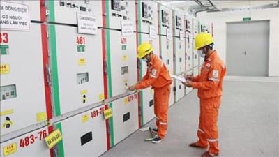 Đóng điện và đưa vào vận hành trạm biến áp 110kV Hoàng Mai (Nghệ An)