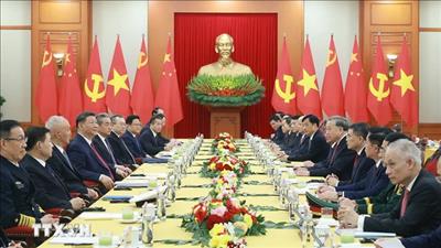 Tổng Bí thư Tô Lâm hội đàm với Tổng Bí thư, Chủ tịch nước Trung Quốc