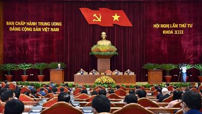 Khai mạc Hội nghị Trung ương 4 khoá XIII