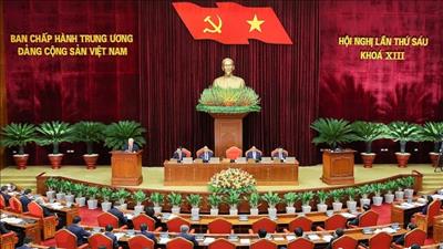Khai mạc Hội nghị Trung ương 6 (khóa XIII)