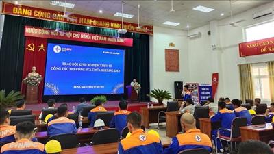 Trao đổi kinh nghiệm thực tế công tác thi công sửa chữa hotline 22kV