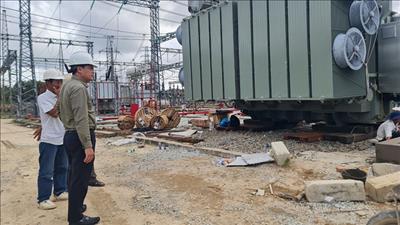 Hoàn thành nâng công suất máy biến áp 110kV trạm biến áp 220kV Huế