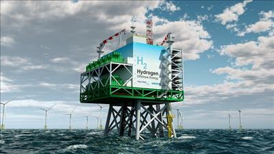 Nghiên cứu mô hình kết hợp điện gió ngoài khơi sản xuất hydro