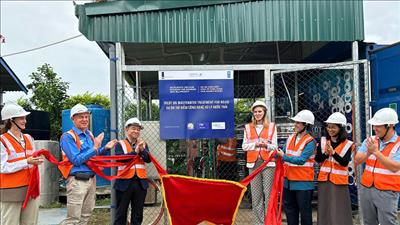 Khởi động Dự án thí điểm tái sử dụng nước thải công nghiệp tại Hải Phòng