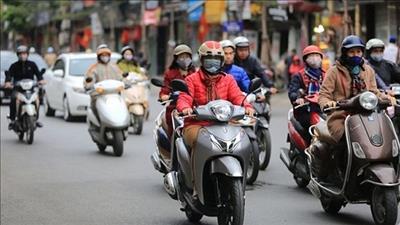 Không khí lạnh tăng cường ở Bắc Bộ và Bắc Trung Bộ