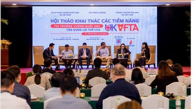 Tận dụng các lợi thế UKVFTA mang lại, đẩy mạnh thị trường khai thác tại Vương quốc Anh