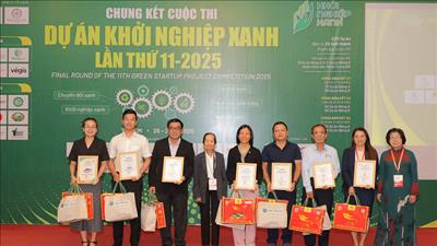 36 dự án xuất sắc vào chung kết cuộc thi Dự án khởi nghiệp xanh lần thứ 11