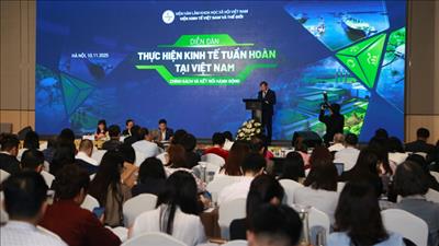 Thúc đẩy chuyển đổi sang mô hình kinh tế tuần hoàn