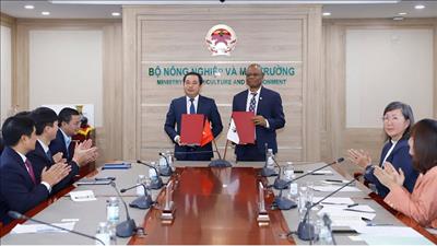 Hợp tác bảo tồn thiên nhiên, phát triển nông nghiệp bền vững, ứng phó biến đổi khí hậu