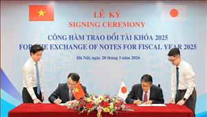 Việt Nam - Nhật Bản ký ba công hàm vay vốn ODA cho chuyển đổi xanh