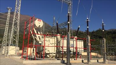 Đóng điện MBA AT4 tại TBA 500kV Lai Châu