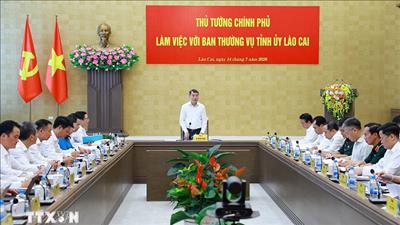 Thủ tướng: Lào Cai cần biến tiềm năng, lợi thế thành nguồn lực phát triển