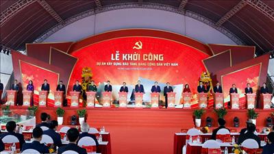 Khởi công dự án xây dựng Bảo tàng Đảng Cộng sản Việt Nam