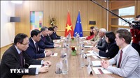 Thông cáo báo chí chung về chuyến thăm chính thức Liên minh châu Âu của Tổng Bí thư, Chủ tịch nước Tô Lâm