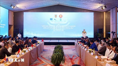 Diễn đàn Pháp luật ASEAN: Ứng dụng AI trong xây dựng và thi hành pháp luật