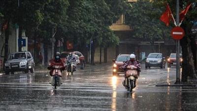 Nhiều khu vực trên cả nước có mưa rào và dông, một số nơi mưa rất to