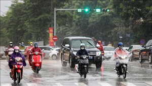 Thời tiết ngày 24/8: Bắc Bộ mưa dông, Trung Bộ và Nam Bộ ngày nắng