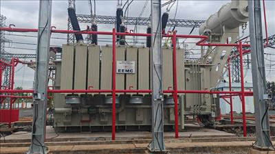 Hoàn thành dự án nâng công suất máy biến áp thứ 2 trạm biến áp 220kV Mỹ Tho
