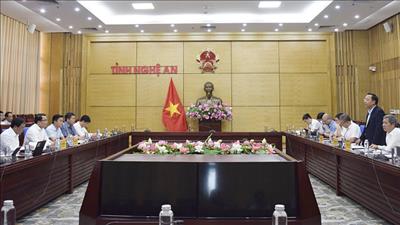 Nghệ An: Phấn đấu đảm bảo tiến độ các dự án nguồn và lưới điện trong Quy hoạch điện VIII điều chỉnh