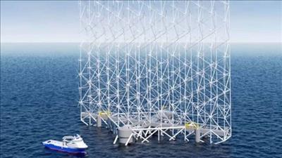 Bức tường turbine gió công suất 40 MW