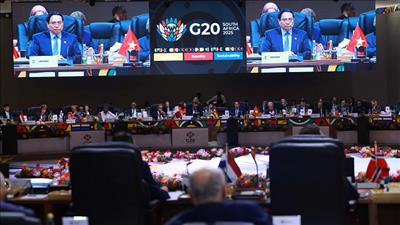 Thủ tướng Phạm Minh Chính đề xuất 3 bảo đảm chiến lược tại Hội nghị thượng đỉnh G20