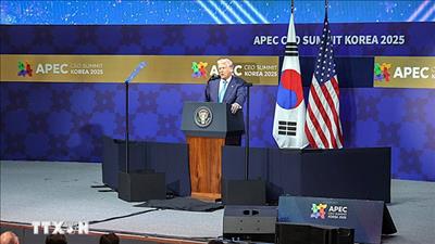 Hội nghị CEO APEC chia sẻ tầm nhìn về kinh tế toàn cầu, AI và năng lượng