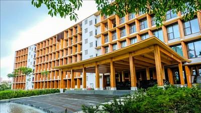 Tòa nhà bằng gỗ lớn nhất châu Á