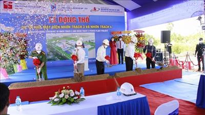 Động thổ dự án Nhà máy điện Nhơn Trạch 3 và 4