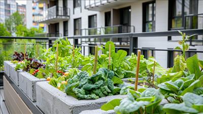 Nông nghiệp đô thị – giải pháp phát triển không gian xanh