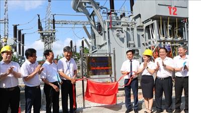 Đóng điện công trình nâng công suất MBA T2 TBA 110kV Cát Bi, Hải Phòng