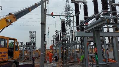 Vận hành dự án lắp MBA T2 trạm biến áp 110kV Thuận Thành, tỉnh Bắc Ninh