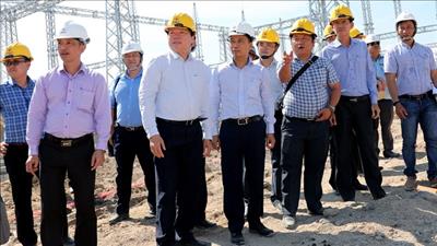 Yêu cầu đóng điện giai đoạn 1 TBA 220kV Ninh Phước và đấu nối đúng tiến độ