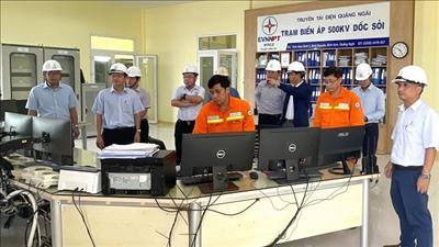 EVNNPT chủ động xử lý, đảm bảo vận hành an toàn lưới điện truyền tải sau bão
