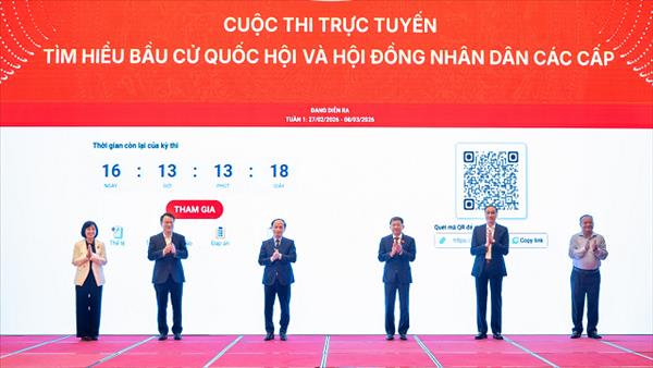 Tập trung cao điểm tuyên truyền bầu cử đại biểu Quốc hội và HĐND các cấp
