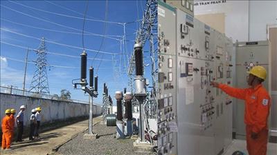 Đóng điện công trình lộ ra 110kV trạm 220kV Phan Rí 2
