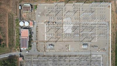 Đóng điện trạm biến áp 220kV Phù Mỹ (Bình Định)