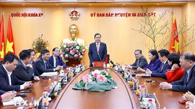 Chủ tịch Quốc hội Trần Thanh Mẫn giao nhiệm vụ cho các Ủy ban của Quốc hội