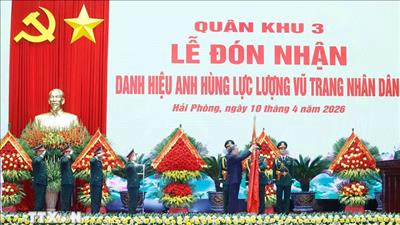 Tổng Bí thư, Chủ tịch nước Tô Lâm dự Lễ đón nhận danh hiệu Anh hùng LLVTND của Quân khu 3