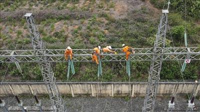 Hoàn thành sửa chữa, bảo dưỡng trạm biến áp 220kV Đông Hà