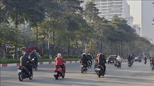 Bắc Bộ trời rét, Trung Bộ có mưa vài nơi, Nam Bộ ngày nắng