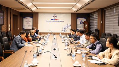 Tổng công ty Truyền tải điện Quốc gia làm việc với Tổ chức Tài chính quốc tế