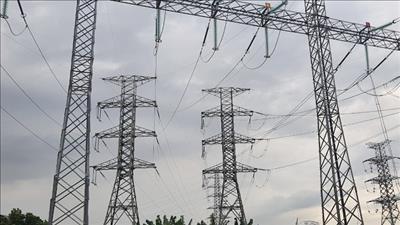 Nghiệm thu đường dây đấu nối 220kV thuộc dự án TBA 500kV Tân Uyên