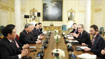 Tuyên bố chung nâng cấp quan hệ Việt Nam - Anh lên Đối tác chiến lược toàn diện