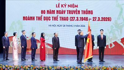 Tổng Bí thư: Hoàn thiện thể chế phát triển thể dục thể thao hiện đại, đồng bộ