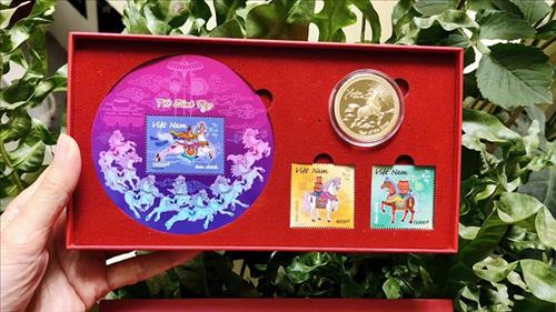 Phát hành bộ tem Tết Bính Ngọ 2026 và đồng xu Nhật Mã Phi Vân