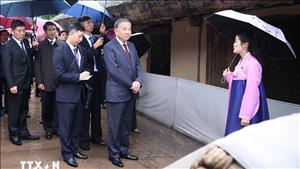 Tổng Bí thư Tô Lâm tưởng nhớ Chủ tịch Kim Nhật Thành và Tổng Bí thư Kim Jong Il