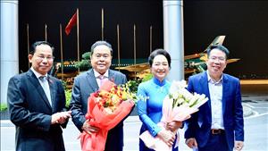 Chủ tịch Quốc hội Trần Thanh Mẫn lên đường tham dự IPU-152, thăm chính thức Cộng hòa Italia