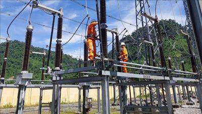 Hoàn thành sửa chữa bảo dưỡng thiết bị tại TBA 500kV Thạnh Mỹ